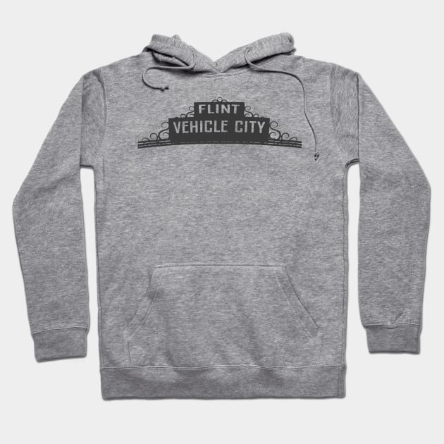 Flint. Vehicle City. Hoodie by MrPila